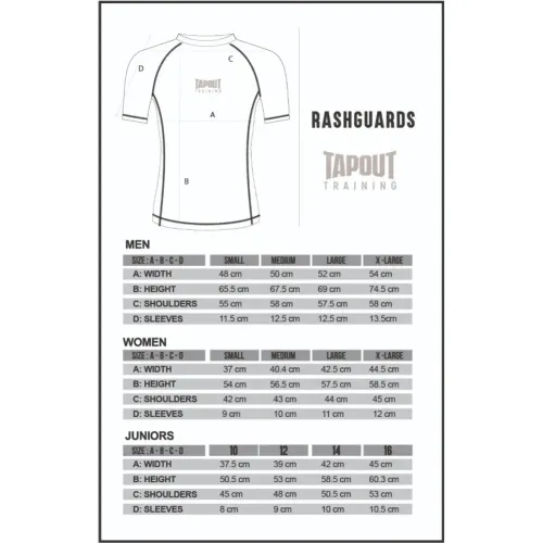 TAPOUT Rashguard Hombre Cappo
